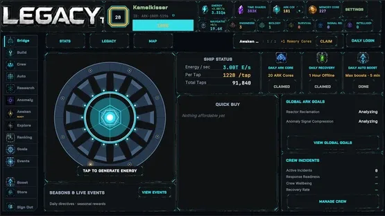 Legacy of the Ark: The Long Awakening screenshot 1