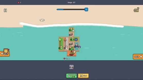 Beach Defense: Zombie Invasion screenshot 6