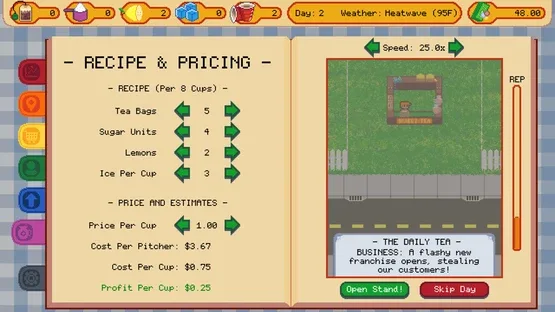 Sweet Tea Tycoon screenshot 1