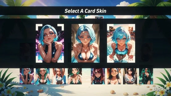 Solitaire Paradise: Anime Bikini Babes screenshot 4