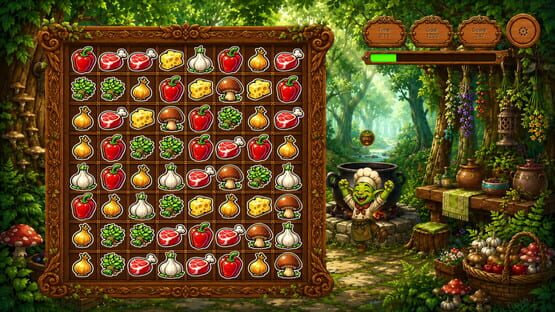 Goblin and Recipes: Match-3 Adventure screenshot 8