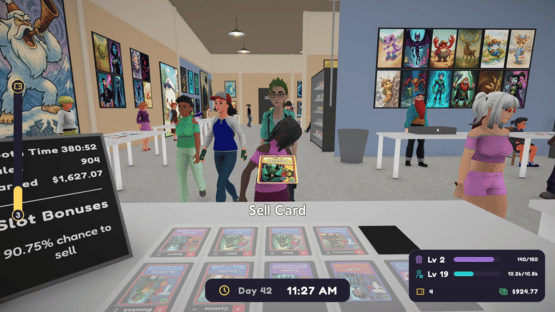 Card Collection Simulator Screenshot