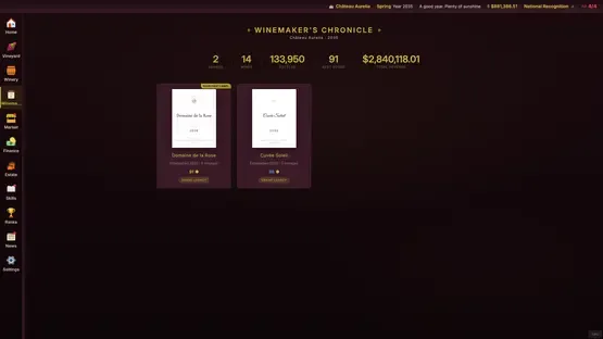 Grand Cru: The Wine Maker screenshot 2