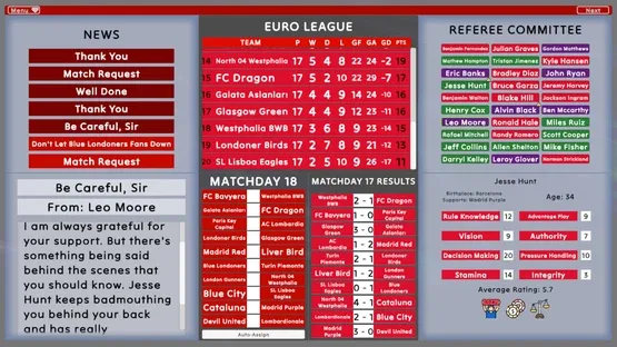The Referee Committee screenshot 8