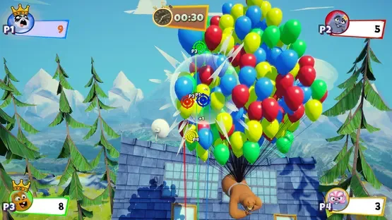 Grizzy & the Lemmings: Crazy Party screenshot 1