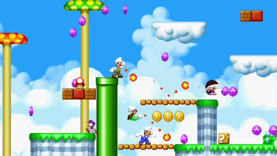 NSMB: Mario vs. Luigi Online Screenshot