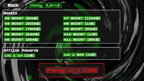 MoneyClicker screenshot 2