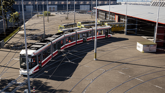 City Transport Simulator 2026: Map DLC - Tram Depot + Southern-Route Screenshot