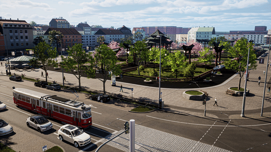 City Transport Simulator 2026: Map DLC - Tram Depot + Southern-Route Screenshot