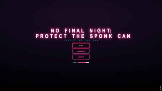 No Final Night: Protect the Sponk Can screenshot 1