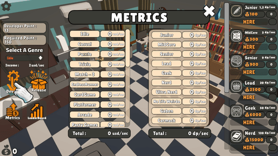 GameDev Clicker: Tap & Build Screenshot
