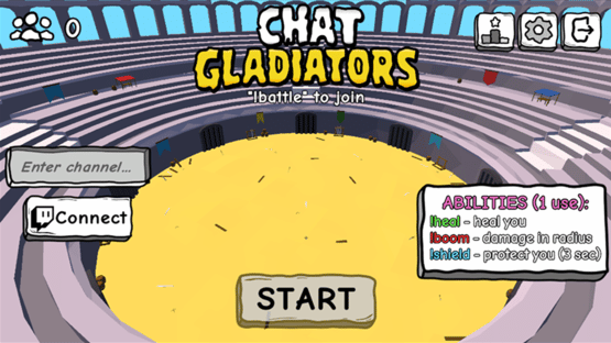 ChatGladiators Screenshot