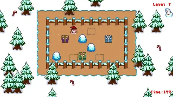 Ho Ho Ho Sokoban screenshot 2