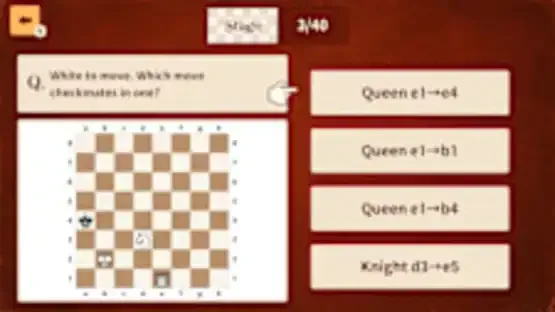 One-Move Checkmate: Chess Brain Trainer screenshot 2