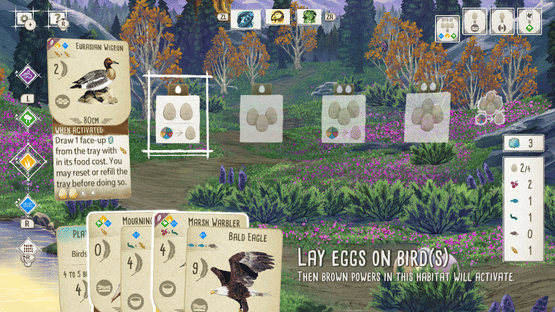 Wingspan: Bird Pack - Birds of Continental Europe Screenshot