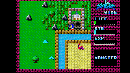 Hydlide Screenshot