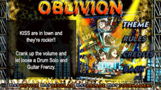 Kiss Pinball Screenshot