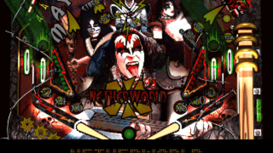 Kiss Pinball Screenshot