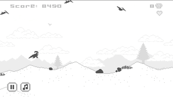 Dino Jump Deluxe Screenshot