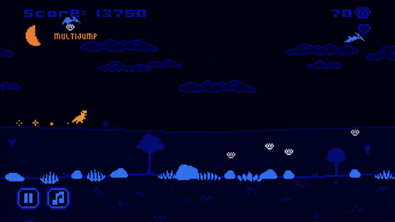 Dino Jump Deluxe Screenshot