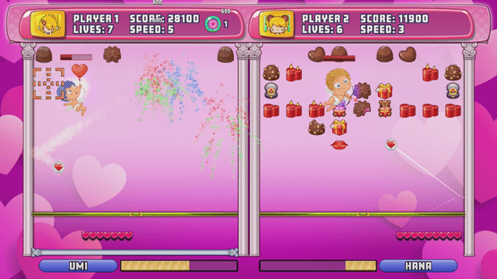 Valentine Candy: Break Head to Head Screenshot