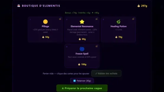 Elementis TD screenshot 2