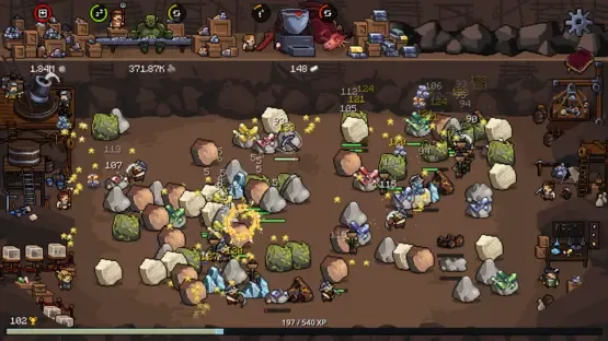 Fantasy Miner: Idle Depths screenshot 2