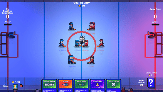 Super Blood Hockey: Rogue Manager Screenshot