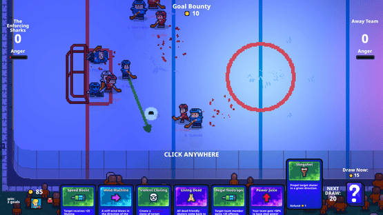 Super Blood Hockey: Rogue Manager Screenshot
