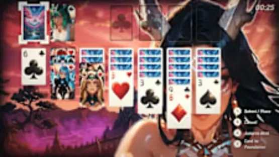 Solitaire World: Anime Waifus screenshot 1
