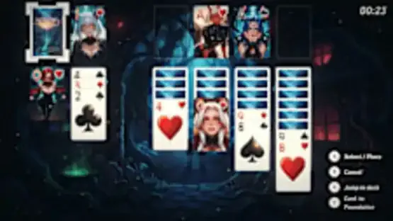 Solitaire World: Anime Waifus screenshot 2