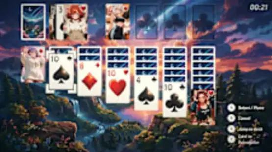 Solitaire World: Anime Waifus screenshot 6
