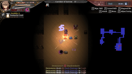The Shimmering Horizon and Cursed Blacksmith Screenshot