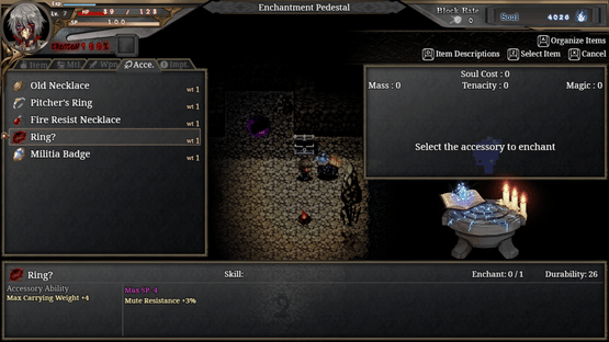 The Shimmering Horizon and Cursed Blacksmith Screenshot