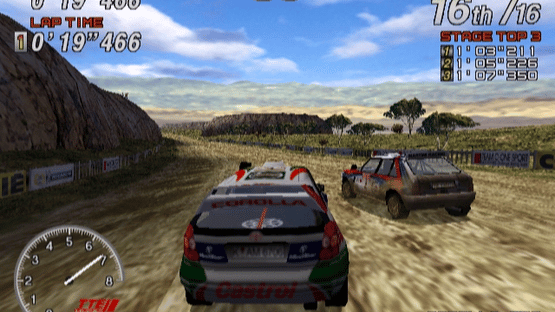 Sega Rally 2 Screenshot