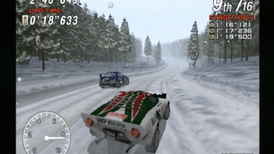 Sega Rally 2 Screenshot