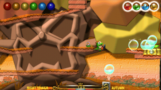 Bubble Bobble Evolution Screenshot