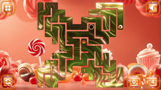 Sweetie Candy Maze: Coral Peach Screenshot