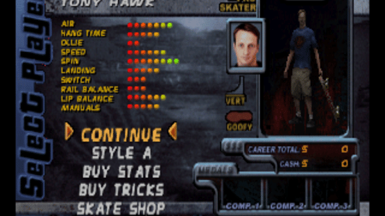 Tony Hawk's Pro Skater 2 Screenshot