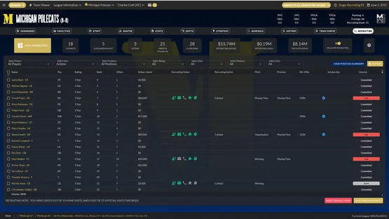 Draft Day Sports: College Football 27 screenshot 5