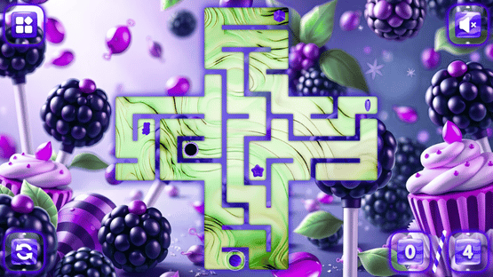 Sweetie Candy Maze: Blackberry Screenshot