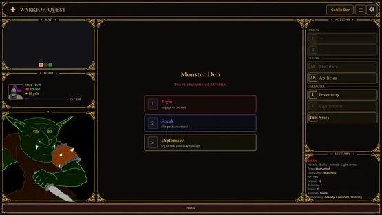 Warrior Quest screenshot 1