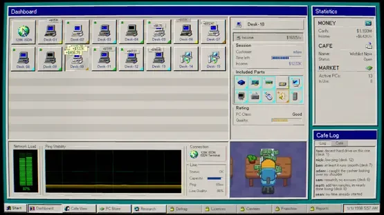Internet Cafe 98 screenshot 1