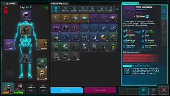 Humanity Echo: Cyberpunk Tactical RPG screenshot 6