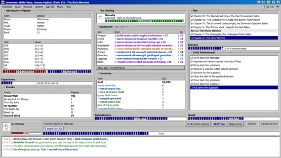 Lowmoor Idle RPG: An Adventurer's Chronicle screenshot 1