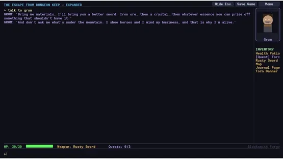 The Escape From Dungeon Keep screenshot 2