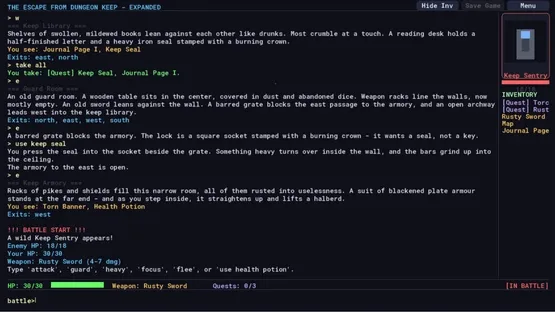 The Escape From Dungeon Keep screenshot 3