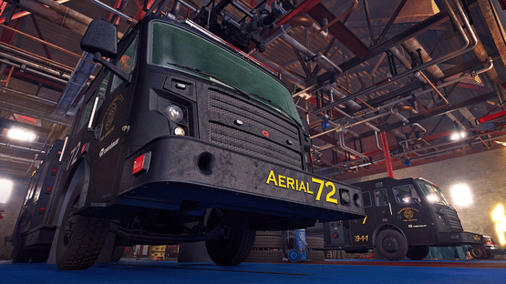 Firefighting Simulator: Ignite - Blackout Truck Edition Skins DLC Screenshot