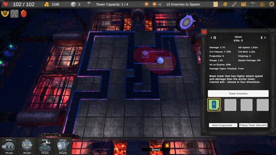 Mecha Tower Defense gameplay screenshot