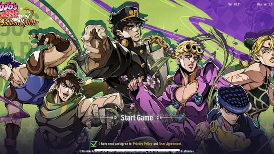 JoJo's Bizarre Adventure: Golden Spirit Screenshot